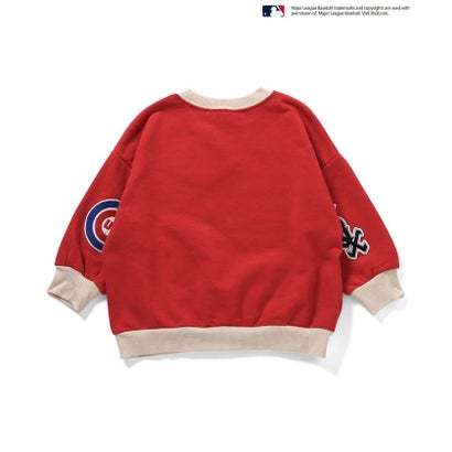 WEB限定  【MLB】ワッペントレーナー(セットアップ可) （サックス）｜詳細画像
