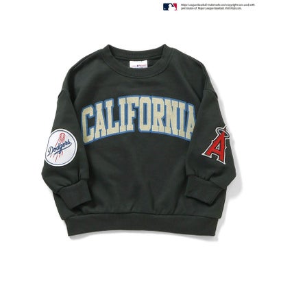 WEB限定  【MLB】ワッペントレーナー(セットアップ可) （レッド）｜詳細画像