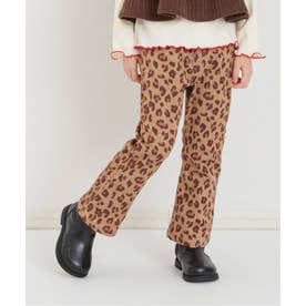 あったかフレアエブリパンツ 10分丈 （ブラウン）