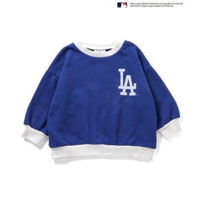 WEB限定 【MLB】バックプリントBIGロゴトレーナー （ブルー）｜詳細画像