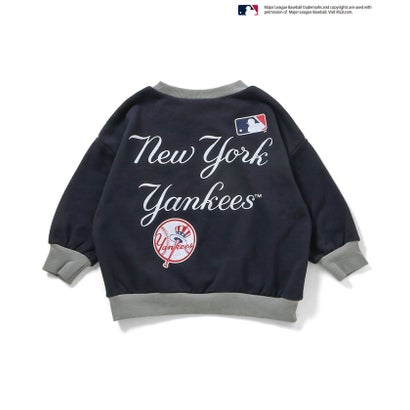 WEB限定 【MLB】バックプリントBIGロゴトレーナー （ブルー）｜詳細画像