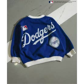 WEB限定 【MLB】バックプリントBIGロゴトレーナー （ブルー）