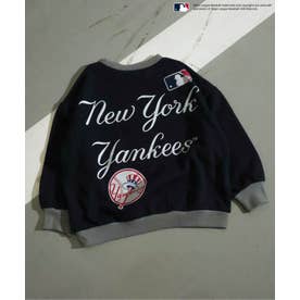 WEB限定 【MLB】バックプリントBIGロゴトレーナー （ネイビーブルー）