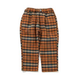＜あったかボトム＞WEB限定 あったかシェフパンツ  10分丈 （ブラウン）