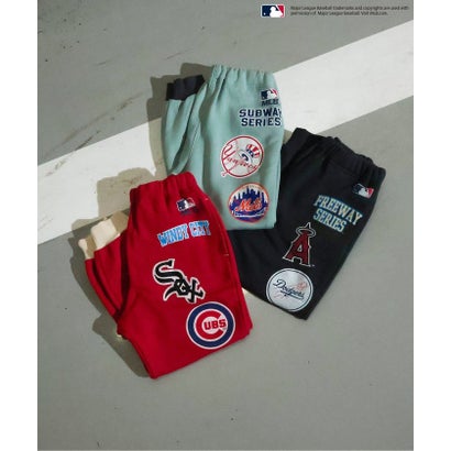 NET別注 【MLB】スウェットボトム(セットアップ可) （チャコール）｜詳細画像