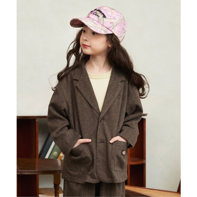 NET別注 Dickies ジャケット(セットアップ可) （ブラウン）