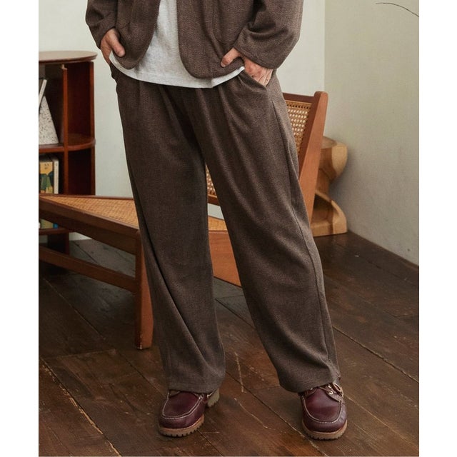 NET別注 Dickies ボトム(セットアップ可)大人 10分丈 （ブラウン）
