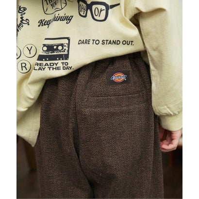 ブリーズ BREEZE NET別注 Dickies ボトム(セットアップ可) 10分丈 （ブラウン）｜詳細画像