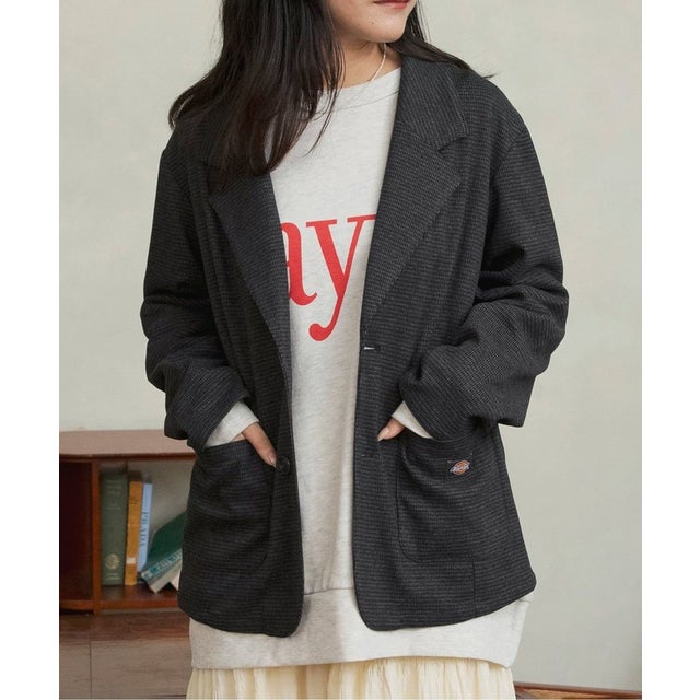 NET別注 Dickies ジャケット(セットアップ可)大人 （ブラック）