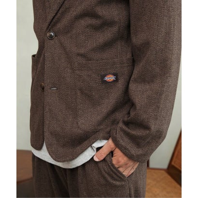 ブリーズ BREEZE NET別注 Dickies ジャケット(セットアップ可)大人 （ブラウン）｜詳細画像