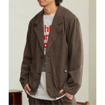 ブリーズ BREEZE NET別注 Dickies ジャケット(セットアップ可)大人 （ブラウン）｜詳細画像