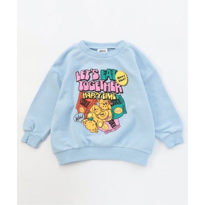 カラバリグラフィックトレーナー(セットアップ可) （ライム）｜詳細画像