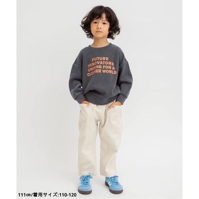製品染めロゴトレーナー （レッド）｜詳細画像