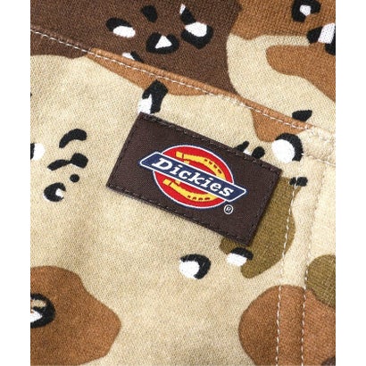 WEB限定【Dickies】カモフラ総柄パーカー （ブラック）｜詳細画像