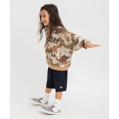 WEB限定【Dickies】カモフラ総柄パーカー （ブラック）｜詳細画像
