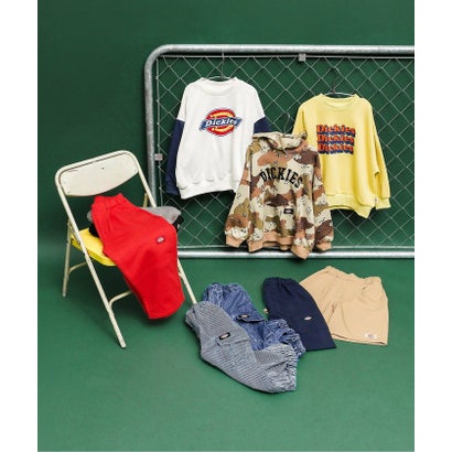 WEB限定【Dickies】デニムカーゴパンツ  10分丈 （ブルー）｜詳細画像