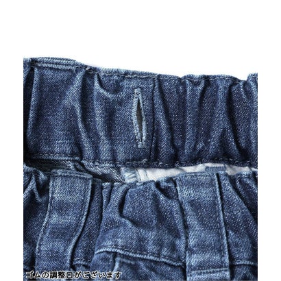 WEB限定【Dickies】デニムカーゴパンツ  10分丈 （ブルー）｜詳細画像