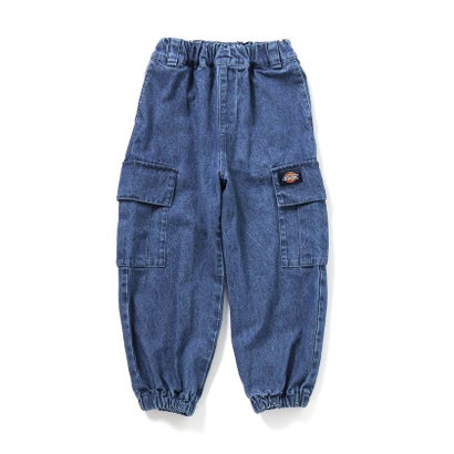 WEB限定【Dickies】デニムカーゴパンツ  10分丈 （ネイビーブルー）｜詳細画像
