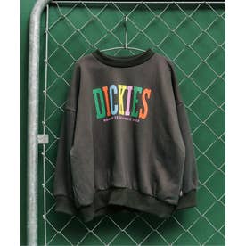 WEB限定【Dickies】ロゴトレーナー （チャコール）