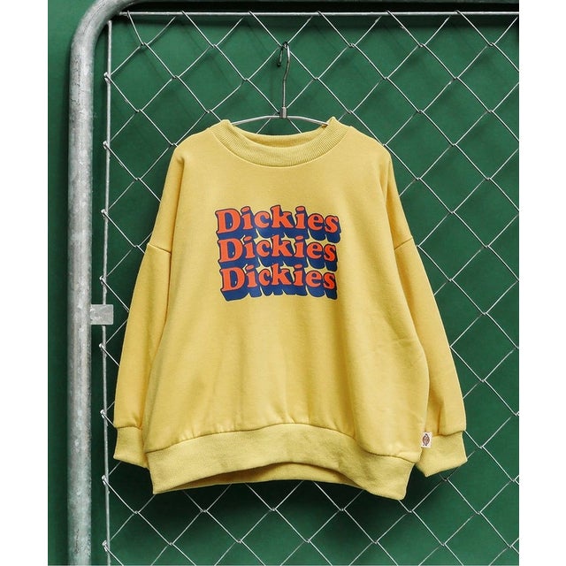 WEB限定【Dickies】ロゴトレーナー （イエロー）