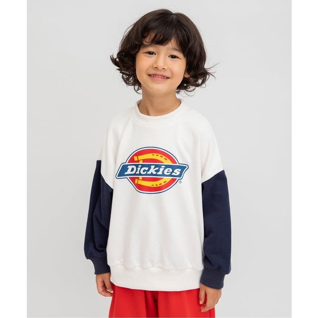 WEB限定【Dickies】ロゴトレーナー （アイボリー）