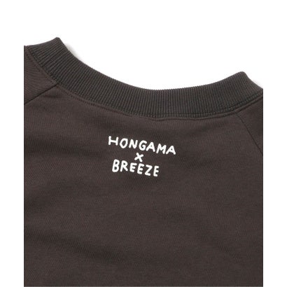 NET別注【リンク】HONGAMA転写フォトトレーナー 大人 （カーキ）｜詳細画像