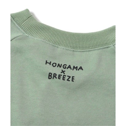 NET別注【リンク】HONGAMA転写フォトトレーナー 大人 （チャコール）｜詳細画像