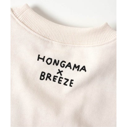 NET別注【HONGAMA】ポケットいっぱいトレーナー （アイボリー）｜詳細画像