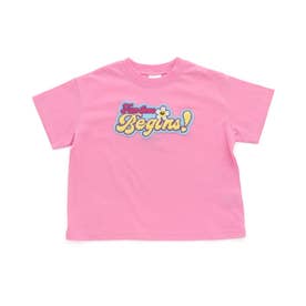 【リンク】ロゴサガラワッペンTシャツ （ピンク）