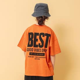 WEB限定  ジュニアバックロゴTシャツ （オレンジ）