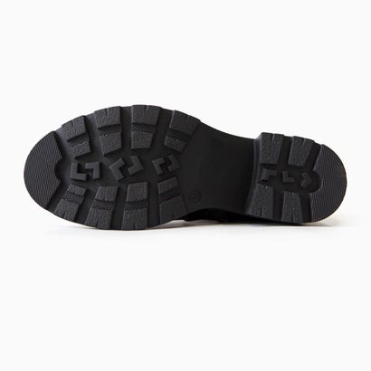 ダブルジップ厚底ショートブーツ F0801 bu-26w-f0801-bl （BLACK）｜詳細画像