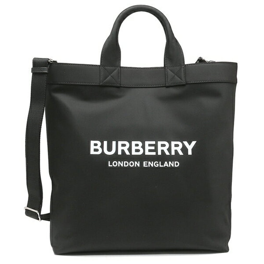 バーバリー BURBERRY トートバッグ ショルダーバッグ 2WAY ブラック