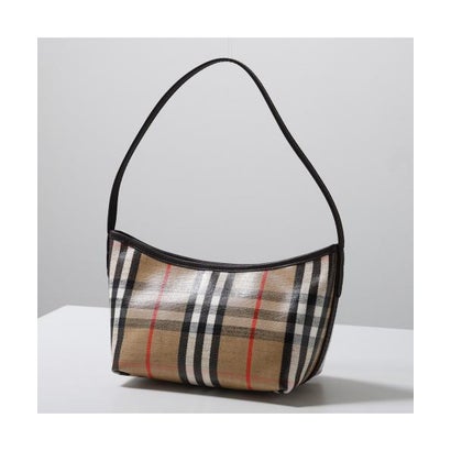 BURBERRY ショルダーバッグ LS HIGHLANDS BAGUETTE （81122781/SAND-ベージュ他）｜詳細画像