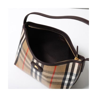 BURBERRY ショルダーバッグ LS HIGHLANDS BAGUETTE （81122781/SAND-ベージュ他）｜詳細画像