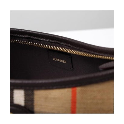 BURBERRY ショルダーバッグ LS HIGHLANDS BAGUETTE （81122781/SAND-ベージュ他）｜詳細画像