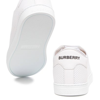 バーバリー BURBERRY スニーカー ホワイト メンズ BURBERRY 8070827 A1462 （OPTIC WHITE）｜詳細画像
