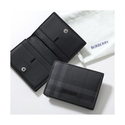 バーバリー BURBERRY BURBERRY 名刺入れ MS FLINT BIN 8127866 チェック （8127866/IRON-ブラック他）｜詳細画像