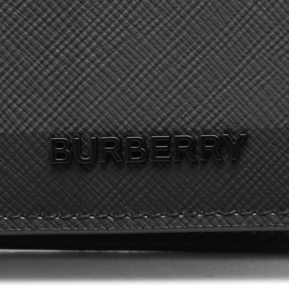 バーバリー BURBERRY 二つ折り財布 グレー メンズ BURBERRY 8070201 A1208 （CHARCOAL）｜詳細画像