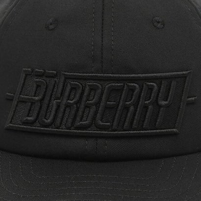 バーバリー BURBERRY キャップ 帽子 ベースボールキャップ ブラック メンズ レディース BURBERRY 8056125 A1189 （ブラック）｜詳細画像