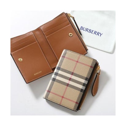 バーバリー BURBERRY BURBERRY 二つ折り財布 LS SMALL BIFOLD DFC 8109807 （8109807/BRIAR-BROWN）｜詳細画像