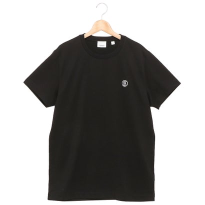 バーバリー BURBERRY Tシャツ パーカー 半袖カットソー トップス ブラック メンズ BURBERRY 8052965 A1189 （BLACK）｜詳細画像