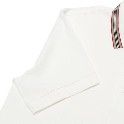バーバリー BURBERRY ポロシャツ トップス ホワイト メンズ BURBERRY 8056225 A1464 （WHITE）｜詳細画像