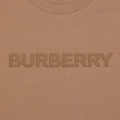 バーバリー BURBERRY Tシャツ カットソー 半袖カットソー トップス ベージュ メンズ BURBERRY 8055310 A1420 （CAMEL）｜詳細画像
