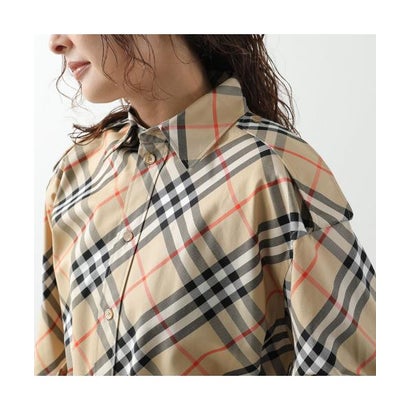 バーバリー BURBERRY BURBERRY シャツドレス ES24-WW-CIE-1.3.030 8086610 （B9368/SAND-IP-CHECK）｜詳細画像