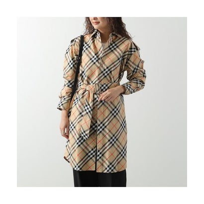 バーバリー BURBERRY BURBERRY シャツドレス ES24-WW-CIE-1.3.030 8086610 （B9368/SAND-IP-CHECK）｜詳細画像