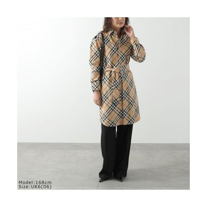 バーバリー BURBERRY BURBERRY シャツドレス ES24-WW-CIE-1.3.030 8086610 （B9368/SAND-IP-CHECK）｜詳細画像