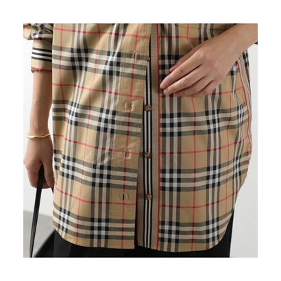 バーバリー BURBERRY BURBERRY シャツ 8083146 長袖 コットンポプリン （ARCHIVE-BEIGE-IP-CHK）｜詳細画像
