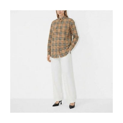 バーバリー BURBERRY BURBERRY シャツ 8083146 長袖 コットンポプリン （ARCHIVE-BEIGE-IP-CHK）｜詳細画像