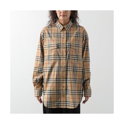 バーバリー BURBERRY BURBERRY シャツ 8083146 長袖 コットンポプリン （ARCHIVE-BEIGE-IP-CHK）｜詳細画像