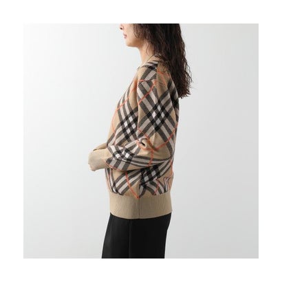 バーバリー BURBERRY BURBERRY ニット 8093486 長袖 チェック （SAND-IP-CHECK/ベージュ）｜詳細画像
